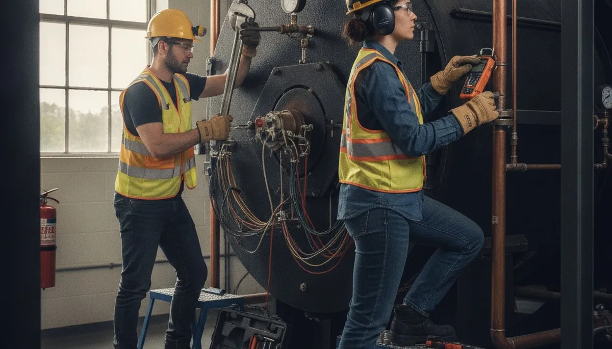 Boiler repair technician serving Duluth, MN homes for reliable winter heating service