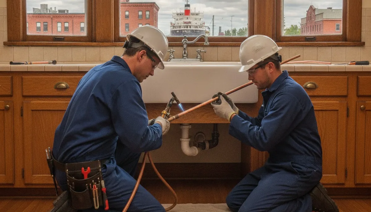 Duluth, MN plumbing repair service for leaks, clogs, and pipe fixes